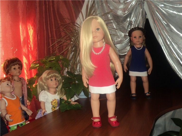 Девчушки любят наряжаться! Наряды для кукол Готц и не только