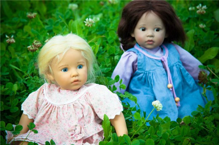 Кофе и сливки, перец и соль. Малышки Нанди и Даниэль от Элизабет Линднер для Гётц (фото 3)