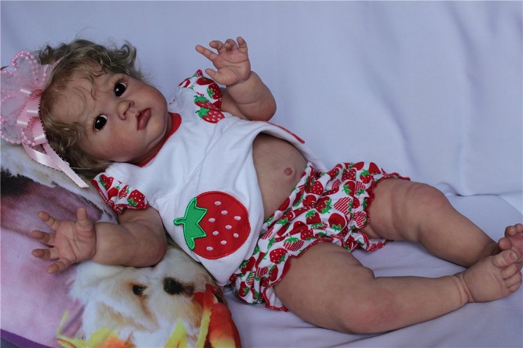 Блондинка Эллочка. Кукла реборн Светланы Преображенской (фото 7)