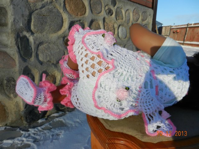 Малышки в розовом или мои новые вязалочки (фото 7)