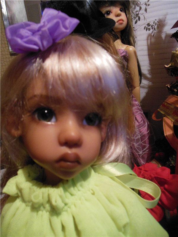 Предновогодняя вечеринка моих девочек. Куклы Кайе Виггз (фото 8)