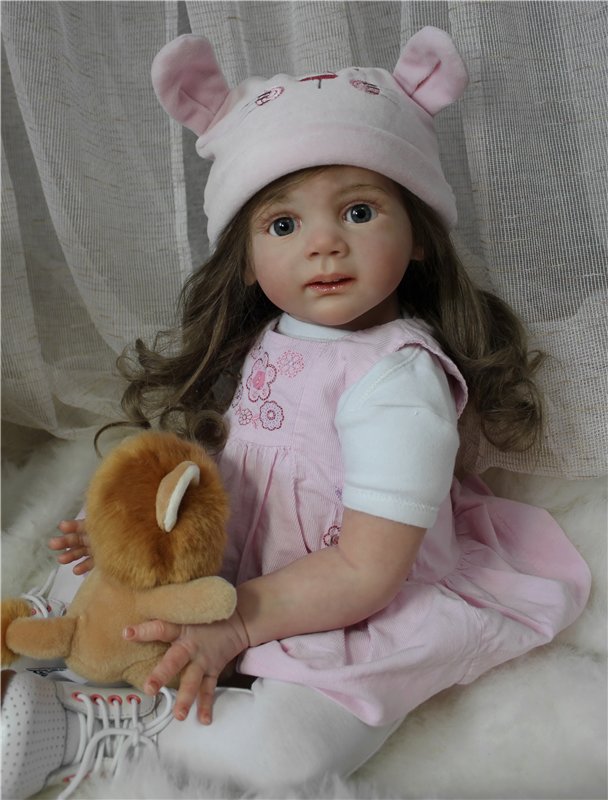 Машенька - маленькая заинька. Куклы реборн Анастасии Гангало