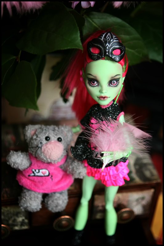 Венера, кукла Монстер Хай, OOAK (автор Галина Апрельская) (фото 3)