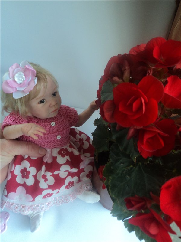 Мои апреле-майские малыши! Авторские куклы Юлии Горшковой (фото 5)