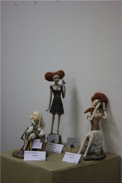 "Кукольный вернисаж". V выставка авторских кукол и медведей Тедди в Нижнем Новгороде 2014