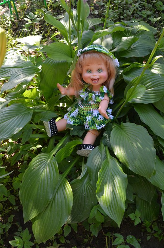 Фэйсинки и Майя на даче — Куклы Galoob Baby Face (Фейсинки): винтаж 90 (фото 4)