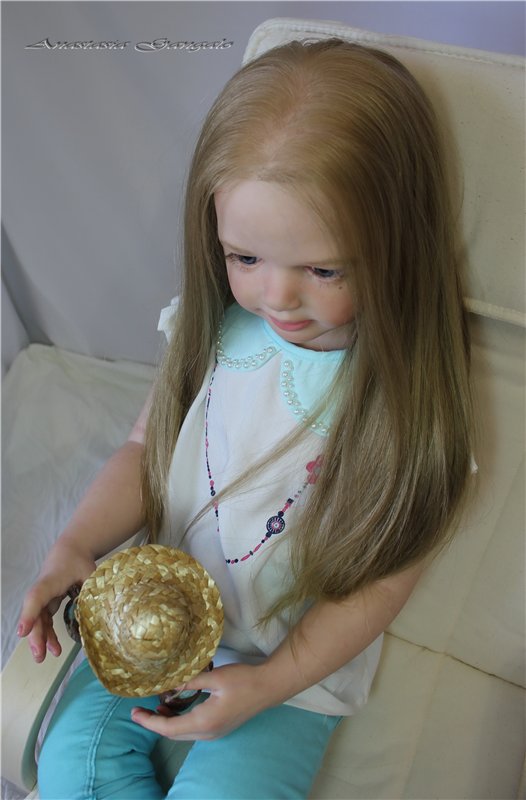 Святослава. Мой светлый ангел. Кукла реборн Анастасии Гангало