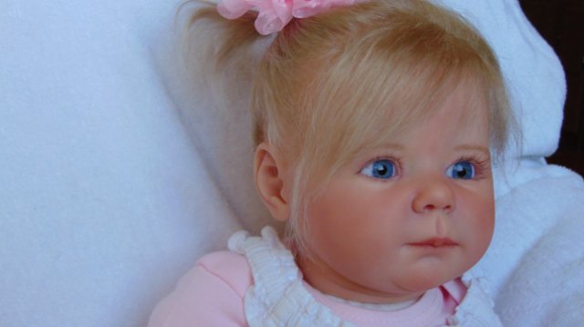 Ксюшенька! Еще одна Марлишка! Кукла реборн Шепелевой Людмилы (фото 7)