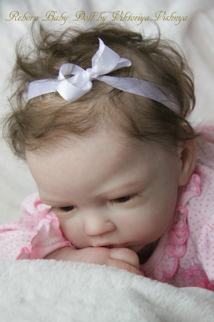 Кайли... Куколка реборн Виктории Вишни