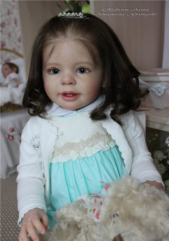 Миланочка!Кукла реборн Анастасии Гангало