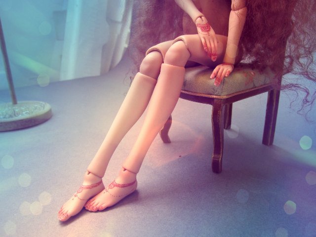 Кэйлаш. Авторская кукла — Авторские шарнирные куклы своими руками: лепка (фото 4)