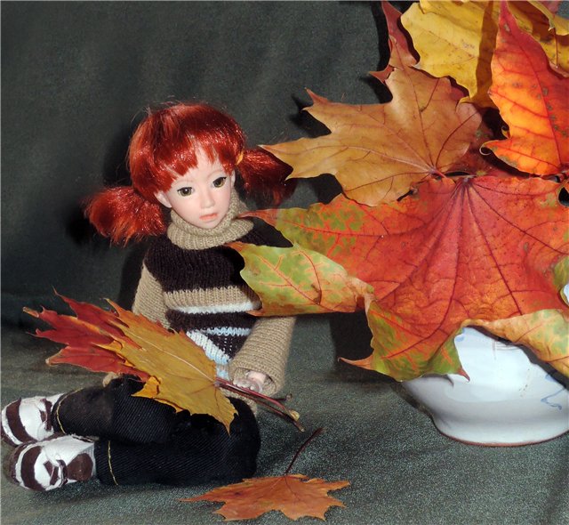 Осень - время рыжих — Куклы и тела Obitsu (Обитсу): 1/6 (фото 10)