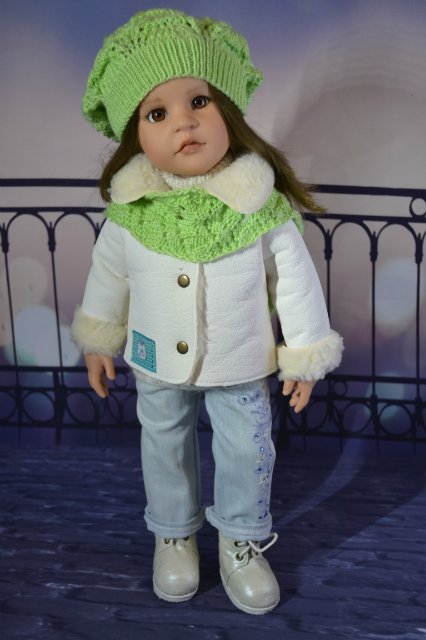 Зимние модницы — Одежда и обувь для кукол своими руками: фото (фото 9)