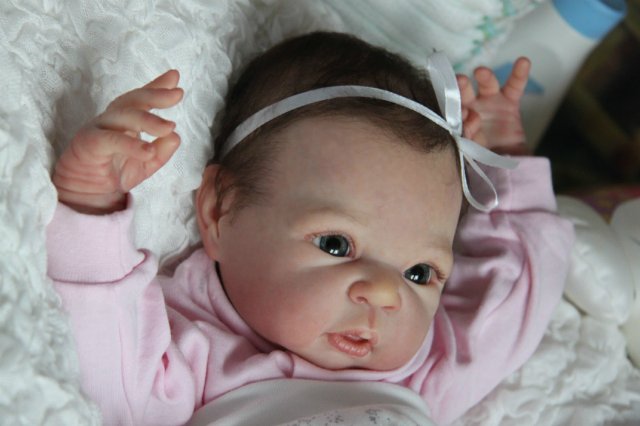 Малышка Кармен. Куколка реборн Виктории Вишни