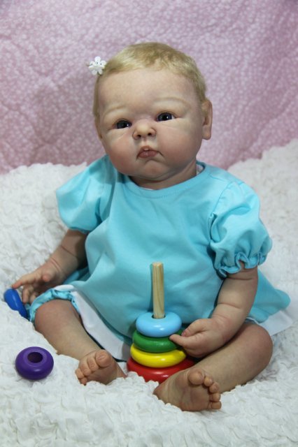 Пышка Пэрис. Куколка реборн Виктории Вишни