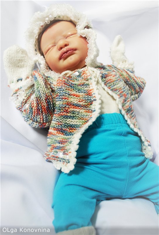 Серенити, скульптор Laura Lee Eagles, малявочка реборн от Ольги Коновниной (фото 9)