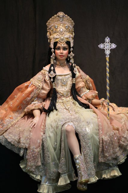 Великолепие выставки "Искусство Куклы" 11 декабря 2015 г