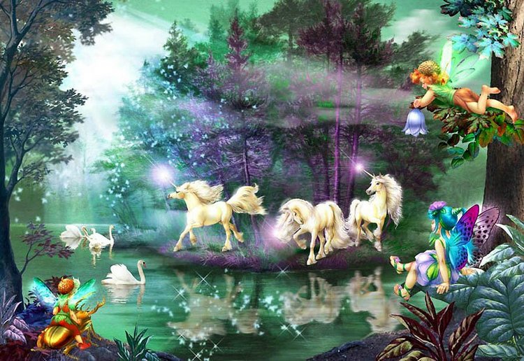 Сказка про Фею и Тролля. Музыкальное Видео. Волшебные иллюстрации от Zorina Baldescu
