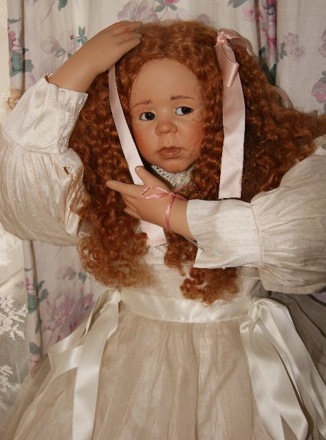 Красавица Теодора от немецкой художницы Marie Mischell, Marie Mischell puppencollection