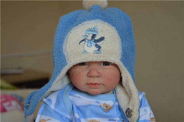 Малыш реборн с ямочкой — Куклы Реборн (Reborn): работы мастеров