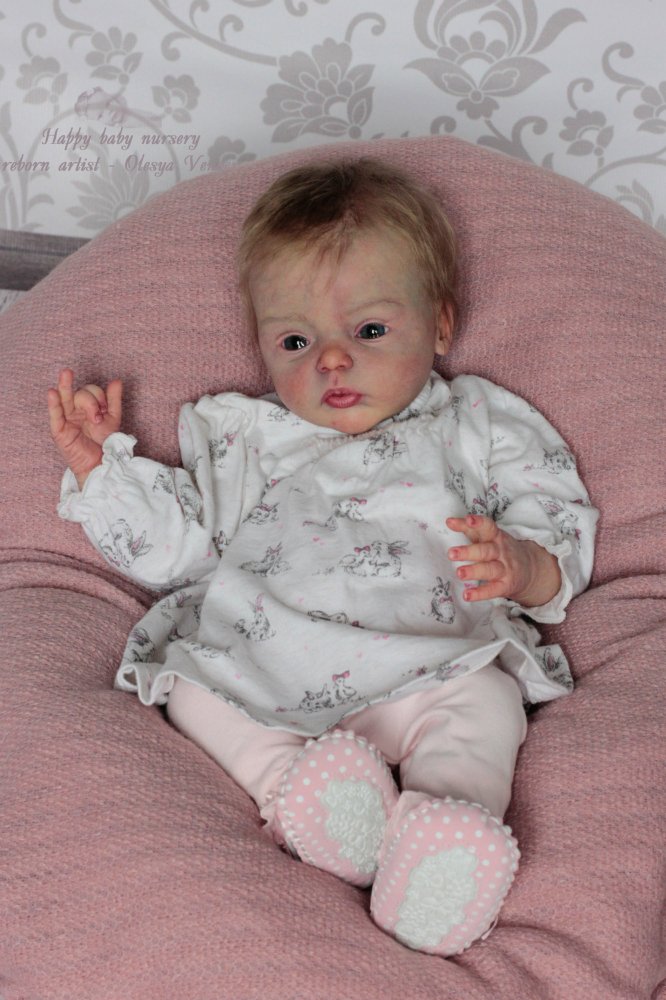 Мой ангел, моя нежность, моя Амелия. Кукла реборн Олеси Венгер