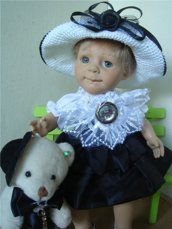 Моя маленькая характерная девочка Berenguer - Гелечка (фото 9)