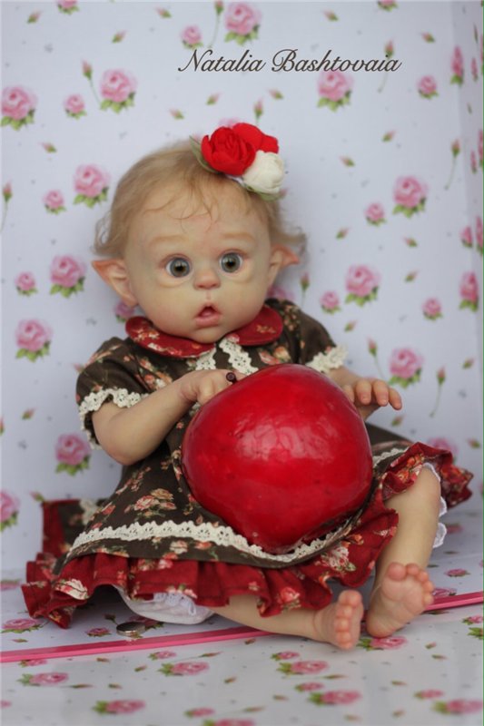 Мой любимый эльфийский ребенок! Кукла реборн Натальи Баштовой