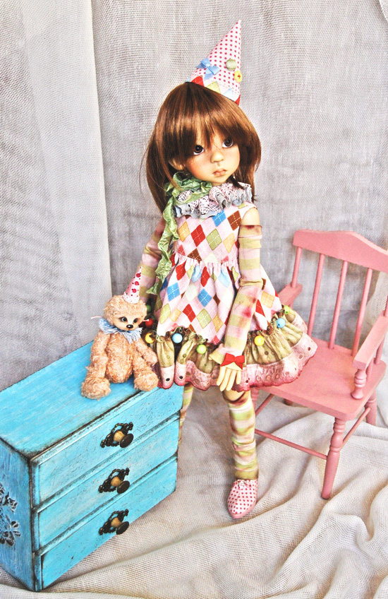 Платье с секретом — Куклы Kaye Wiggs (Кайе Виггс): авторские BJD (БЖД) (фото 6)