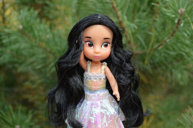 Мини дисней аниматорс Жасмин - осенняя прогулка или лесная принцесса, много фото (фото 9)