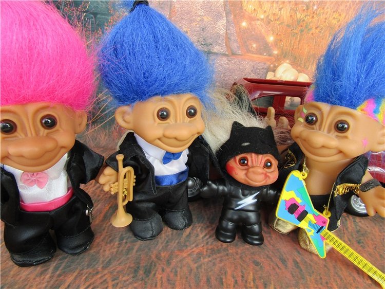 Да здравствуют подарки — Игрушки Тролли (Trolls): винтажные Dam и Russ