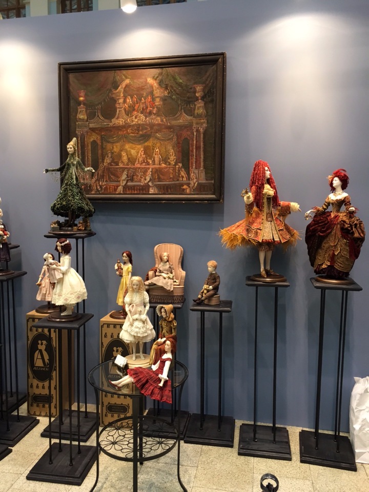 Москва Гостиный двор 2016 - Международная выставка Искусство куклы. Фото