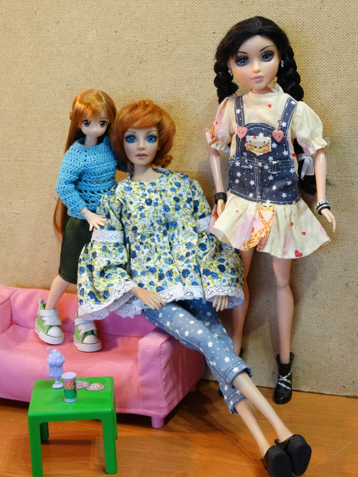 Мои большие девочки | Бэйбики Мои большие девочки — Коллекционные куклы разных авторов (Разное): редкие бренды (фото 10)