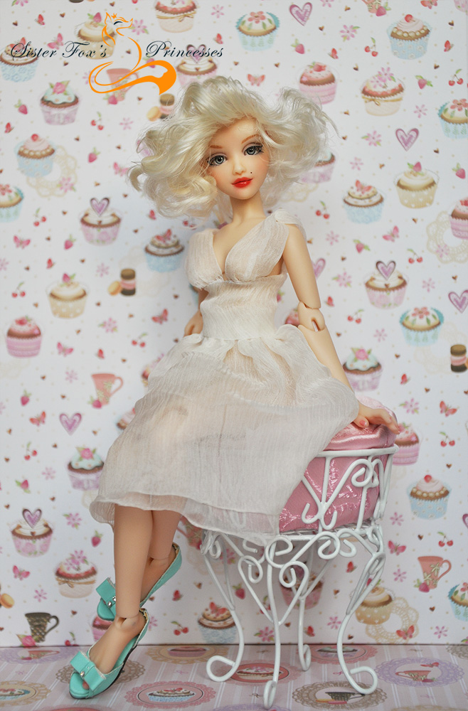 Перефотографировала Мерилин. Шарнирная кукла SisterFox | Бэйбики Перефотографировала Мерилин. Шарнирная кукла SisterFox (фото 2)