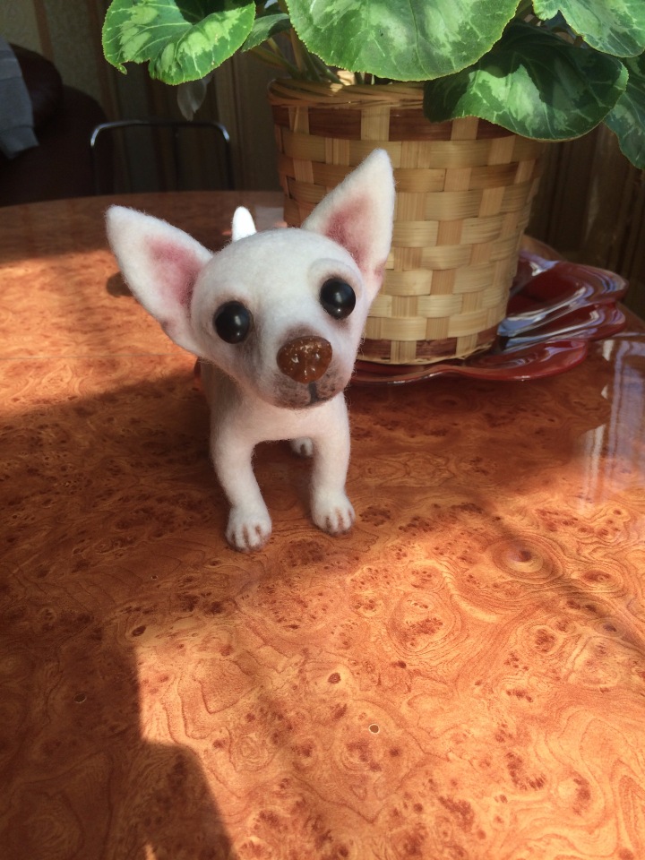 Мои игрушки валянием из шерсти. Сухое валяние (фото 10)