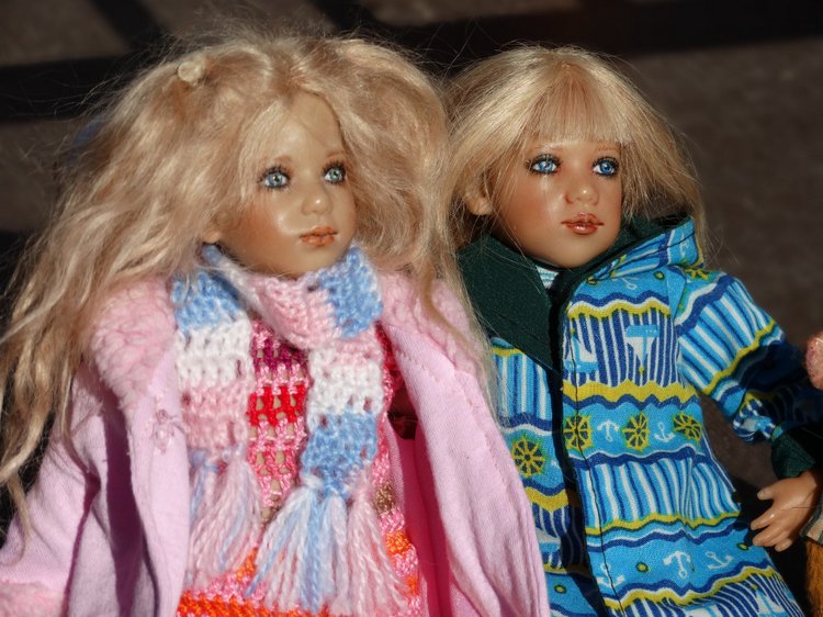 Весенняя прогулка — Куклы Annette Himstedt (Аннетт Химстедт): коллекционные