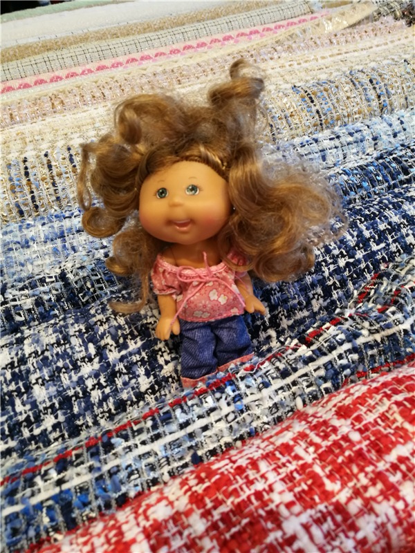 Весенний коллаж тканей — Куклы Cabbage Patch Kids (Капустки): винтаж 80