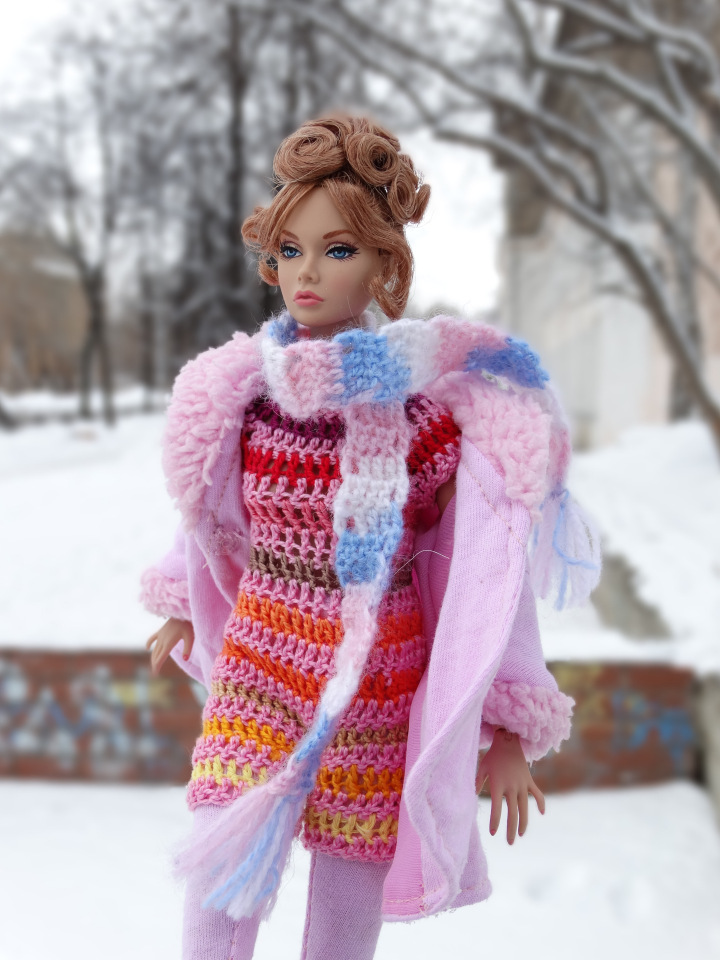 Зима вернулась! Прогулка Поппи - Корри, Fashion Royalty (фото 9)