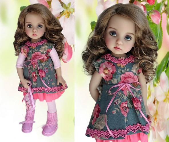 Коллекционная кукла Бони от Нелли (фото 10)