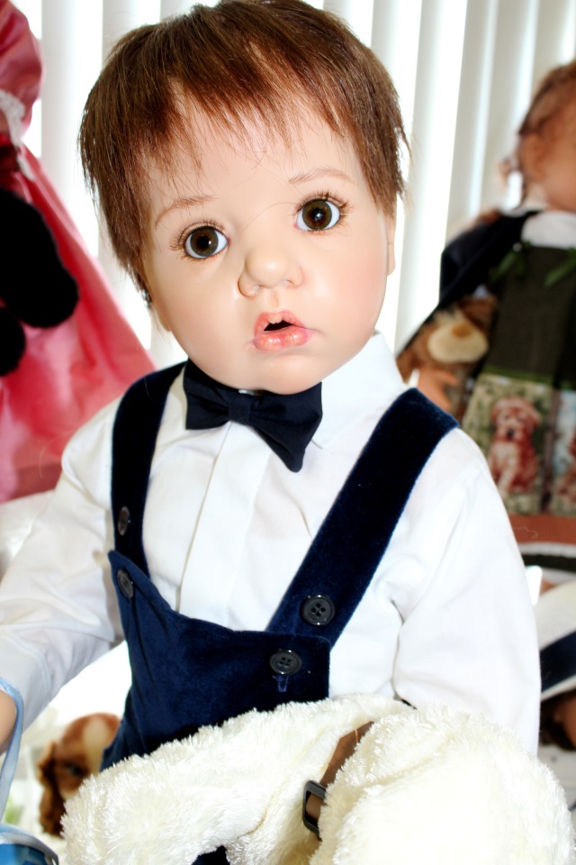 Пасхальная встреча в магазине кукол Гюнзел. Новая коллекция из резин 2017. Mila i Robin (фото 5)