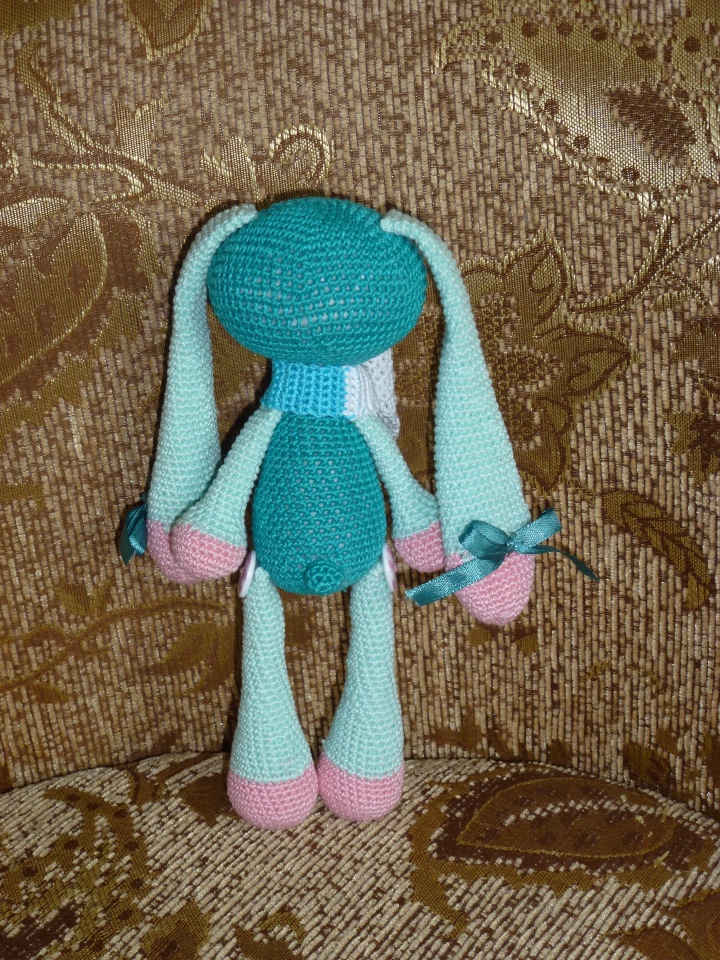 Мой новый авторский вязаный зайка Lien, Лин (фото 6)