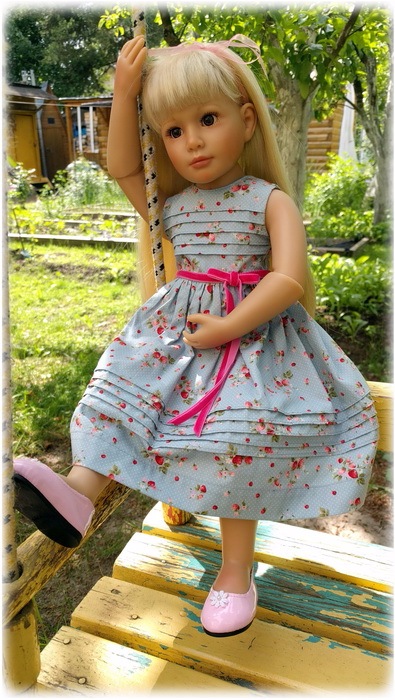 Ожившая детская мечта - Маруся. Кукла Sonja Hartmann (фото 7)