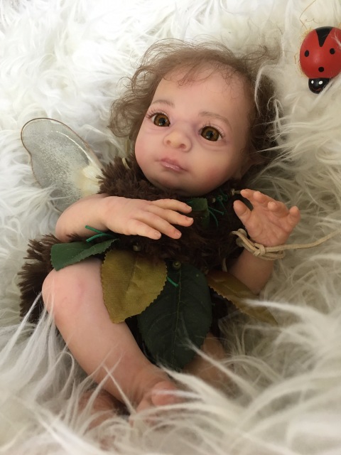 Лесной Эльфёныш,кукла-реборн Элины Кудрявцевой