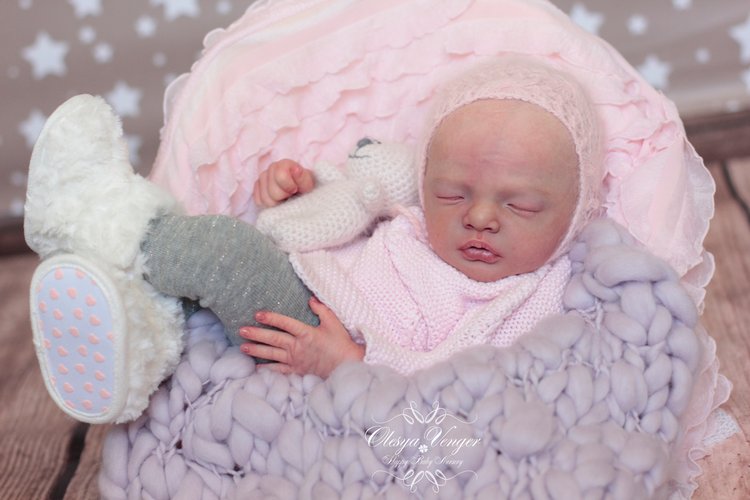 Моя Джульетта, мой котенок! Кукла реборн Олеси Венгер