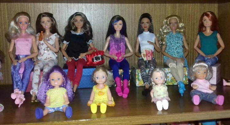 Та самая Барби на йожкином теле