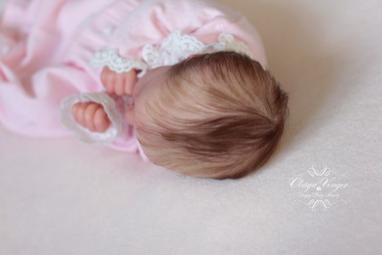 Моя кроха Эшли. Кукла реборн Олеси Венгер (фото 9)