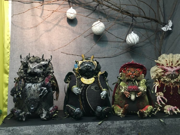 Выставка кукол в Гостином дворе - декабрь 2017 - мой взгляд - часть 6 - окончание