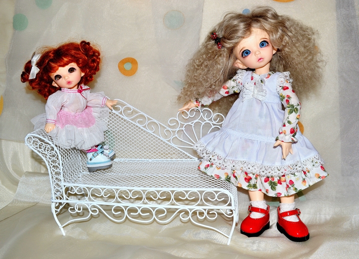 Моя BJD-малышня – сестрёнки Анте от Fairyland (фото 4)