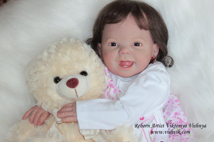 Белоснежка... Снежка.. Кукла реборн Вишни Виктории