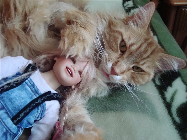 Проказница Лилька — Куклы Annette Himstedt (Аннетт Химстедт): коллекционные (фото 9)