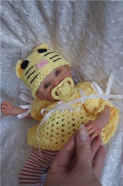 И еще немного... Мои вязанные работы для кукол (фото 9)